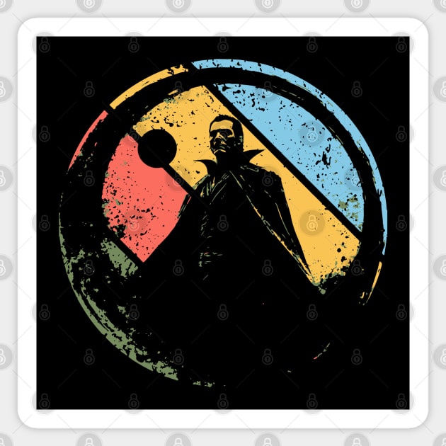 Gothic Dracula Grunge Art – Vintage Vampire Pop Art Design Sticker by TuncGK